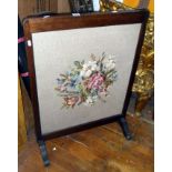 Woolwork firescreen