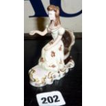 Royal Crown Derby figurine "Juliet", by Edward Drew