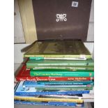 Shelf of books relating to Railways stations & lines