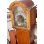 Grandmother 8-day clock with Westminster chimes & brass face
