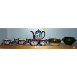 Japanese teaset, and other pottery