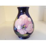 A Moorcroft Pottery bulbous vase decorat