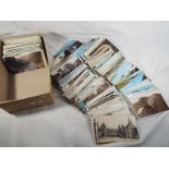 Postcards - approx 500 early to mid period postcards comprising UK topographical, Foreign,