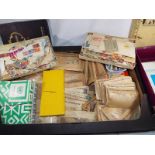 Philately - two boxes containing a very large collection of late 19th / early 20th century and