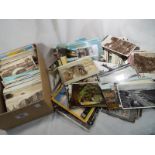 Postcards - a collection in excess of 600 early to mid period UK topographical,