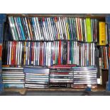 A collection of in excess of 120 CD albums,