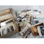 Postcards - a collection in excess of 500 predominantly early to mid period UK topographical and