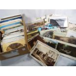 Postcards - a collection in excess of 600 all period UK topographical and subjects with a few