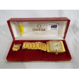 Omega - a gentleman's gold-plated Omega
