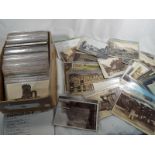 Deltiology - an interesting collection of approximately 300 postcards to include stocks,