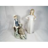 Lladro - two figurines by Lladro,