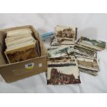 Deltiology - a collection in excess of 600 early to mid period postcards,