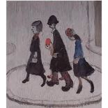 Laurence Stephen Lowry (1887-1976) - a coloured print issued in a limited edition entitled 'The