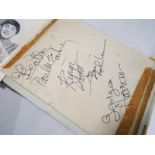 The Beatles - a mid 20th century autograph album,