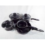 Surplus unused retail stock (NOT RETURNS) - a 5 piece graphite pan set,