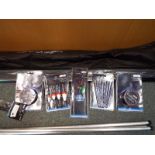 Fishing / Angling equipment - two Grandeslam Des Taylor 12 foot Speciman fishing rods together with