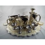 Railwayana - four GWR Great Western Railway plated sundae dishes together with a large quantity of
