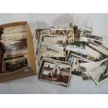 A good collection of approx 600 early to mid century postcards to include UK topographical,
