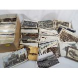 A good collection of approx 600 mid to early century postcards to include UK and Foreign, transport,