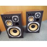 A pair of JVC speakers model No.