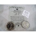 Numismatology - an 1896 US silver Morgan