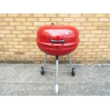 A good quality unused Masterchef barbecue, red, with original tags.