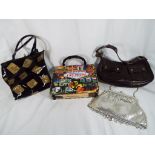 A mixed lot of good quality handbags to include the designer Little Brown Bag,