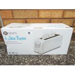 A 4 slice toaster, unused and boxed.