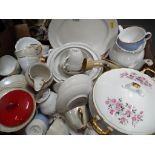 A good mixed lot of good quality ceramic tableware to include Doulton and similar