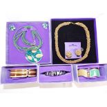 Buckingham Jewellery - four pieces of good quality Buckingham designer jewellery to include three