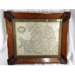 A period map of Northern England and Wales, 38 cm x 48 cm,