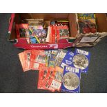 A good mixed lot of football programmes to include Liverpool FC, Everton FC,