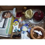 A good mixed lot to include glassware, ceramics, a Rolf Harris Stylophone,
