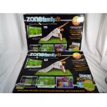 Two Zone Family Fit interactive fitness gaming mats with over 80 exercises and games,