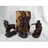 A good quality Maasai figurine entitled Salama Arms of Safety No.