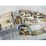 Deltiology - in excess of 500 early-mid period postcards to include UK and foreign topographical,