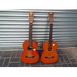 Two acoustic guitars