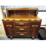 A good quality mahogany sideboard,