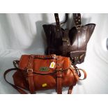 Two quality lady's handbags marked Mulberry