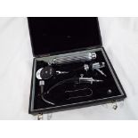 A cased Keeler ENT diagnostic kit,