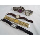 A good mixed lot of gentleman's watches to include a Famous Grouse advertising watch, Calvin Hill,