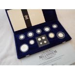 The United Kingdom Millenium Silver Collection, Royal Mint, 2000,