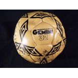 A vintage Umbro FIFA approved football entitled Gemini 32,