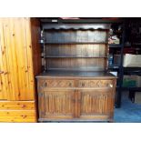 An oak dresser,