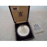 Pitcairn Islands, Bicentenary of the Mutiny on the Bounty 1989, $50 Silver Proof Coin, .
