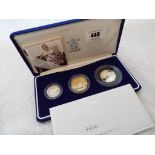 2004 Silver Proof Piedfort three coins, Silver Set, .