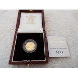Britannia 2001 Gold Proof £10 Coin, Royal Mint,
