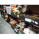 A large quantity of household items and CDs,