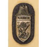 GERMAN REICH 1933 - 1945 - LUFTWAFFE AWARDS & DECORATIONS : Luftwaffe Narvik Campaign Shield. Narvik