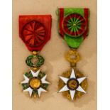 FOREIGN ORDERS & DECORATIONS - FRANCE - Order of the Legion of Honour : Group of French Decorations.